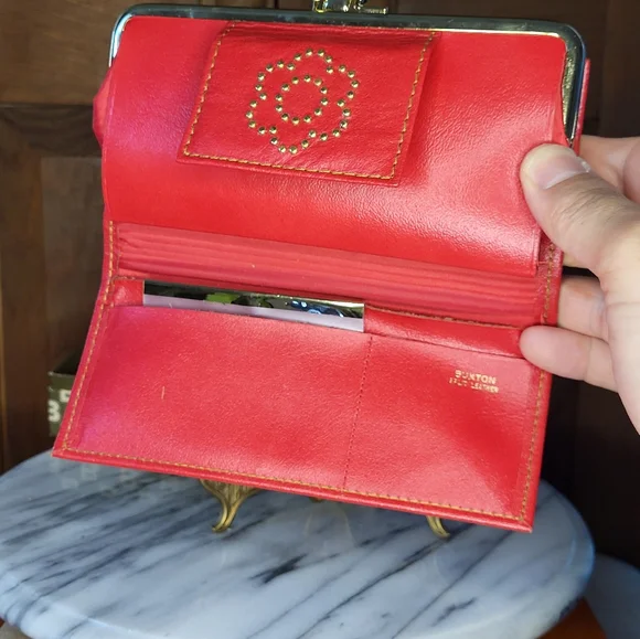 Buxton Coral Women's Clutch Wallet - Picture 10 of 17